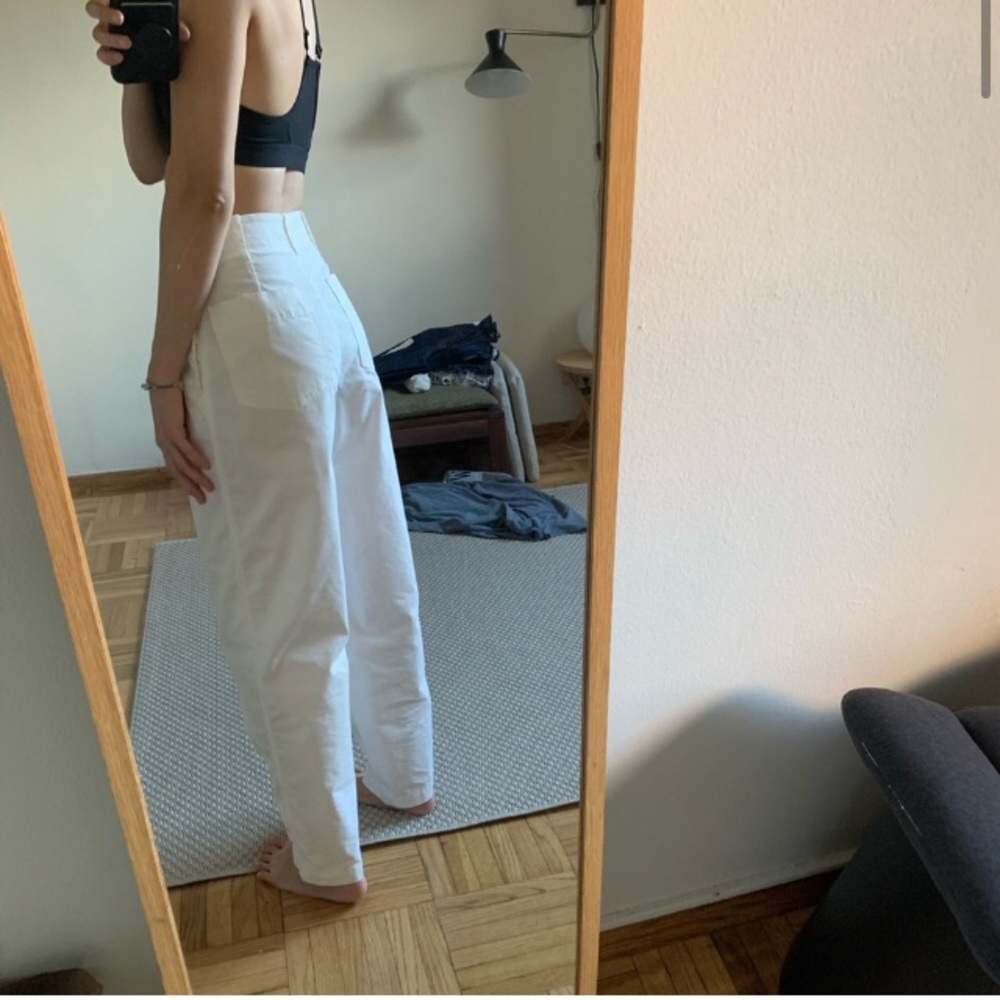 Wilfred day off pant 00 wht 27L ankle